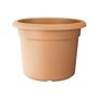 Elho Green Basics Cilinder Pot de fleurs Marron clair 55 cm