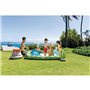 Aire de jeux gonflable - INTEX - Dino Aventure - 410 Litres - 2 ans+ - 201 x 201 x 36 cm - Inclus : 3 dinosaures, 2 cact