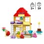 LEGO DUPLO 10433 La fete d'anniversaire chez Peppa Pig - Jouet a Construire des 2 Ans