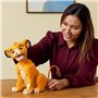 LEGO Disney Classic 43247 Simba, le jeune Roi lion, figurine d'animal collector