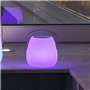 Lampe enceinte bluetooth sans fil - LUMISKY - MINI MAY PLAY - H23 cm - LED blanc et multicolore dimmable