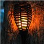 Torche solaire Maity Sun - Effet flamme - LED - H 80 cm - Blanc chaud - LUMI JARDIN