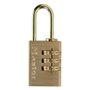 MASTERLOCK Cadenas 20mm a combinaison finition laiton