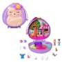 COFFRET CAFE DU HERISSON - POLLY POCKET - HRD37 - MINI POUPEE POLLY POCKET COFFRET COMPACT