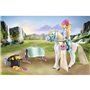 PLAYMOBIL 71354 Isabella & Lioness aire de lavage - Horses of Waterfall - Des 5 ans - Enfant - 86 pieces
