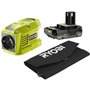 Kit voyage - RYOBI - Panneau Solaire 21 W + Transformateur / chargeur RY18BI150B-0 + 1 batterie lithium+ 18 V 2