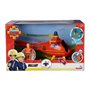 Simba - Sam Le Pompier - Hélicopter Wallaby - 1 figurine et 5 accessoires - Fonction son et lumiere