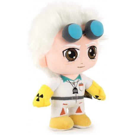 PELUCHE RETOUR VERS LE FUTUR - DOC. BROWN 26 CM