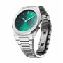 Montre Homme D1 Milano SCARABEO Vert Argenté (Ø 40 mm)