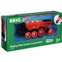 Locomotive Rouge Puissante a piles BRIO - Circuit de train en bois - Ravensburger - Des 3 ans - 33592