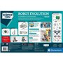 Clementoni - Robot Évolution 2.0 a assembler et programmer - 4 modes de jeu - Fabriqué en Italie