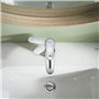 Mitigeur monocommande lavabo - GROHE Swift - 24323001 - Chromé - Taille S - Ouverture Eau Froide - Economie d'eau - Vida