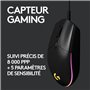 Souris gamer - Filaire - LOGITECH G - G203 - LIGHTSYNC - RGB - USB - Noir