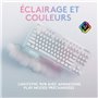Clavier Gamer - Sans fil - Logitech G - G715 - Mécanique - avec Repose-Poignet - AZERTY - White Mist