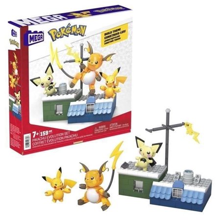 MEGA Pokémon  Coffret Évolution Pikachu