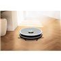 MEDION X21 SW - Robot Aspirateur Laveur avec Station de Vidange - Navigation Laser - Puissance 3000 Pa