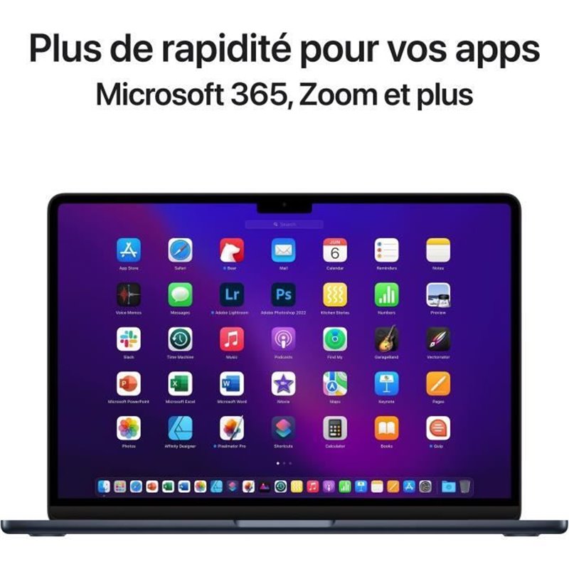 Points forts du MacBook Air M2