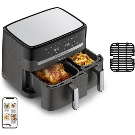 MOULINEX Friteuse sans huile + Grill 8