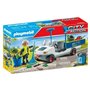 PLAYMOBIL 71433 Agent entretien avec véhicule électrique - City Action - Des 4 ans