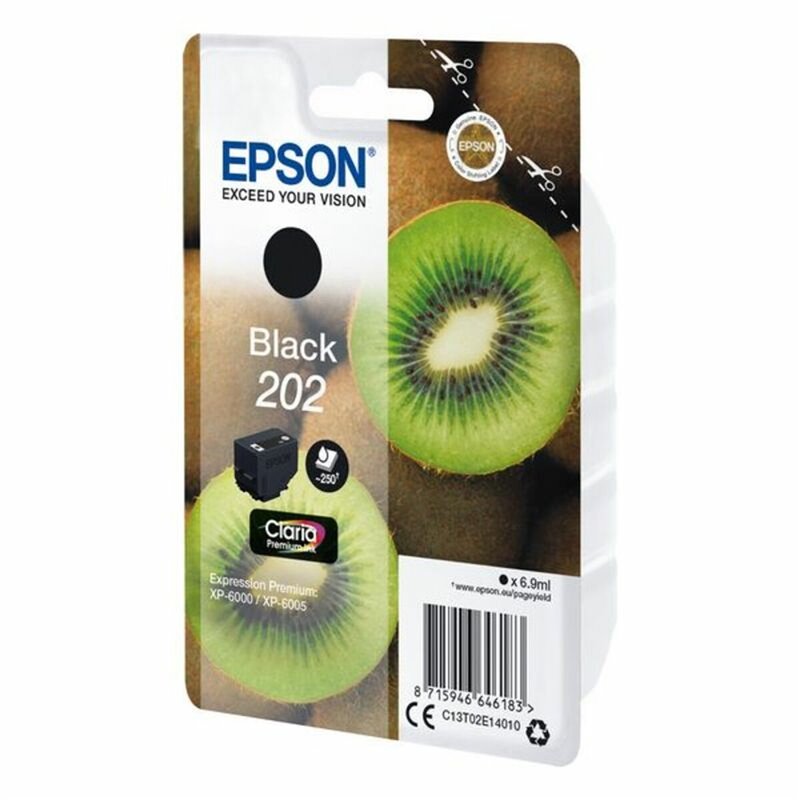 Image secondaire de Epson Kiwi Singlepack Black 202 Claria Premium Ink