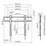 Support de TV Vogel's 7368000 80" 100 kg