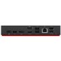 Lenovo ThinkPad Universal USB-C Smart Dock Avec fil Thunderbolt 4 Noir