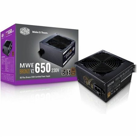 Bloc dAlimentation Cooler Master MPE-6501-ACABW-BEU ATX 650 W 80 Plus Bronze