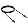 Câble USB A vers USB C Krux KRX0054 Noir 1