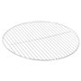 vidaXL Grille de barbecue ronde Ø44,5 cm acier inoxydable 304