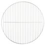 vidaXL Grille de barbecue ronde Ø47 cm acier inoxydable 304