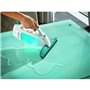 Kit aspirateur a vitres Dry&Clean 51001 Leifheit - Lave vitre sans trace nettoyeur fenetres 360° multi usages avec manch