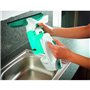 Kit aspirateur a vitres Dry&Clean 51001 Leifheit - Lave vitre sans trace nettoyeur fenetres 360° multi usages avec manch