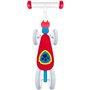 Porteur draisienne 4 roues - PAW PATROL - PAT PATROUILLE - Ma premiére Draisienne Baby Walker - Bleu et Rouge