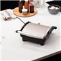 Flexe Grill 180° George Foreman 26250-56 - Grill et Plancha 2 en 1 - 1800W - Design Premium Acier Inoxydable