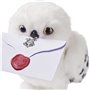 Wizarding World HARRY POTTER - HEDWIGE ENCHANTÉE - Peluche Interactive Chouette Hedwige 30 Cm Avec Accessoires - Tête et