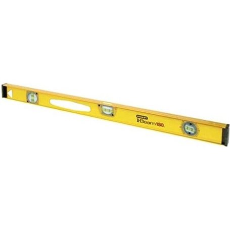 Niveau profilé I-Beam 180 en aluminium STANLEY - 1-42-920 - 60 cm - Précision +/-1