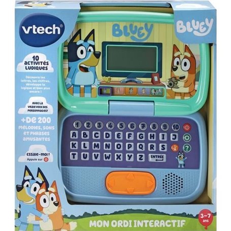 VTech Jouets Electroniques Educatifs BLUEY - MON ORDI INTERACTIF