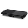 WEASY STO52 Plancha éléctrique 2000W - Plaque effet pierre - 52x27cm - Température réglable - Revetement anti-adhésif -