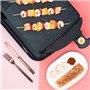 WEASY STO52 Plancha éléctrique 2000W - Plaque effet pierre - 52x27cm - Température réglable - Revetement anti-adhésif -
