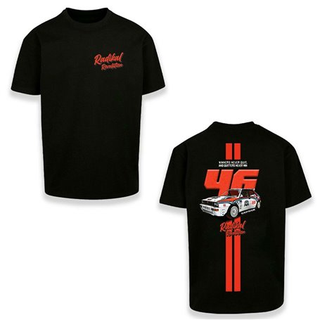 T-shirt à manches courtes homme RADIKAL WINNERS NEVER QUIT Noir M