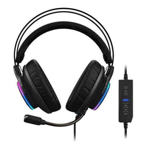 Gigabyte AORUS H1 écouteur/casque Écouteurs Avec fil Arceau Jouer USB Type-A Noir