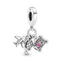 Perle de verre Femme Pandora AIRPLANE