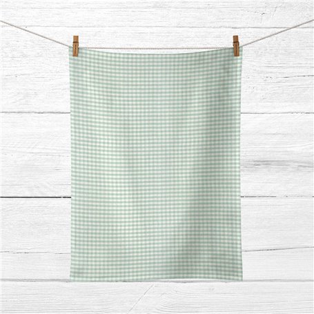 Ensemble de Chiffons Belum Cuadros 50-12 Vert clair 45 x 70 cm Carreaux
