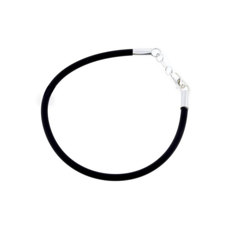 Bracelet Femme Cristian Lay 54778180 Noir Argent 925 Argenté (18 cm)