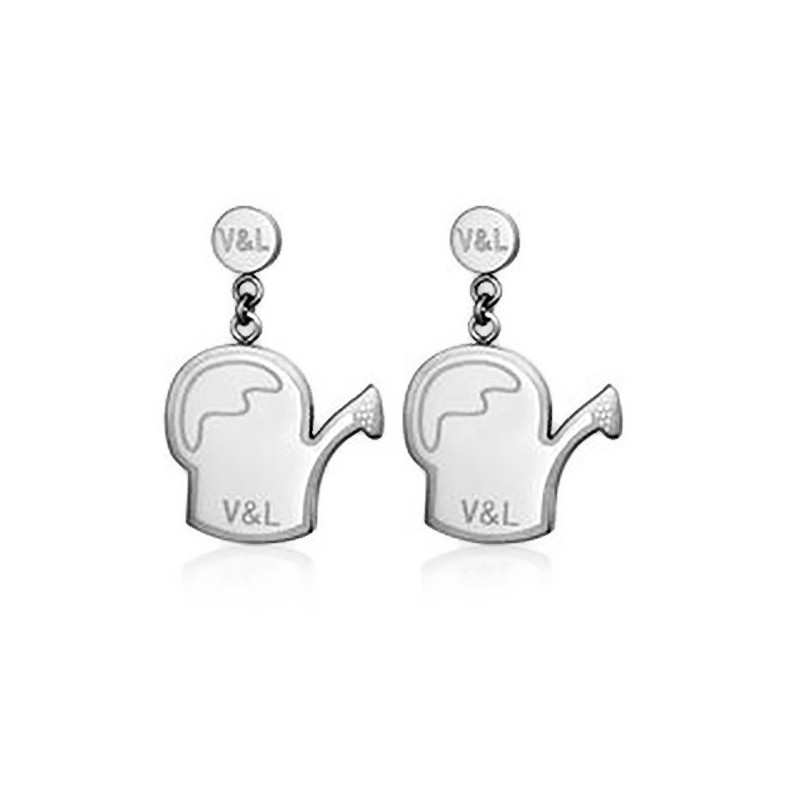 Boucles d'oreilles Femme V&L VJ0257PE (3 cm)