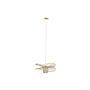 Suspension DKD Home Decor Marron Bambou 50 W 60 x 60 x 28 cm