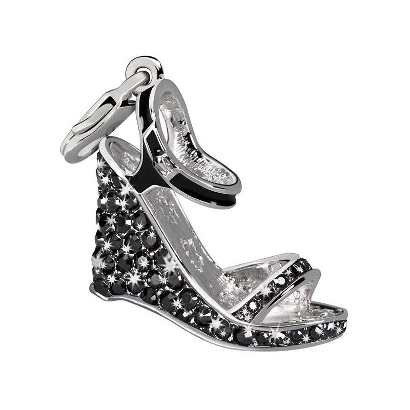 Pendentif Femme Glamour GS2-01 Noir (4 cm)