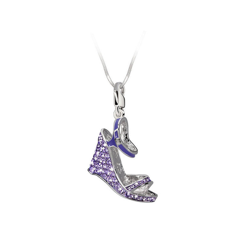 Image secondaire de Pendentif Femme Glamour GS2-19 | Violet (4 cm)