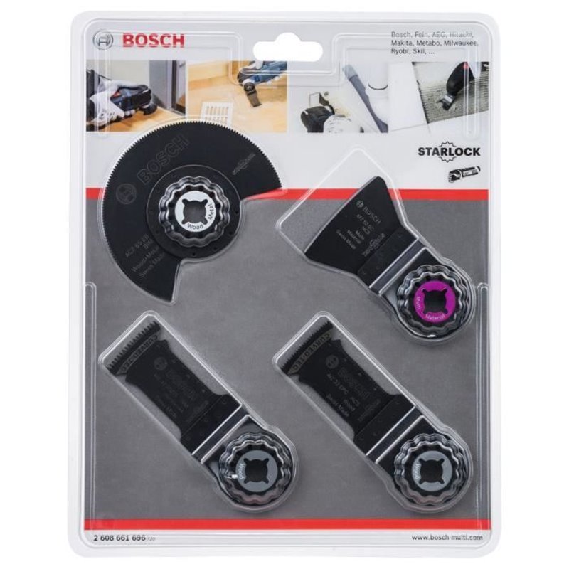 Image secondaire de Bosch Accessoires - set montage 4 accessoires omt starlock