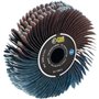 Brosse de précision a lanieres abrasives - FARTOOLS - Ø120mm - L20mm - grain 80